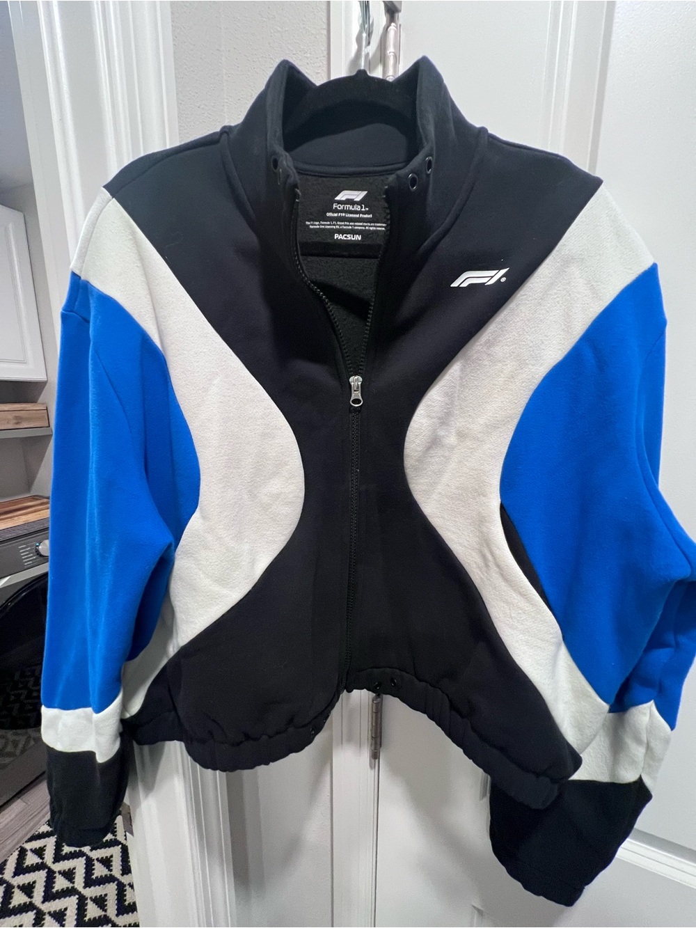 PacSun Black Formula 1 Logo Pullover